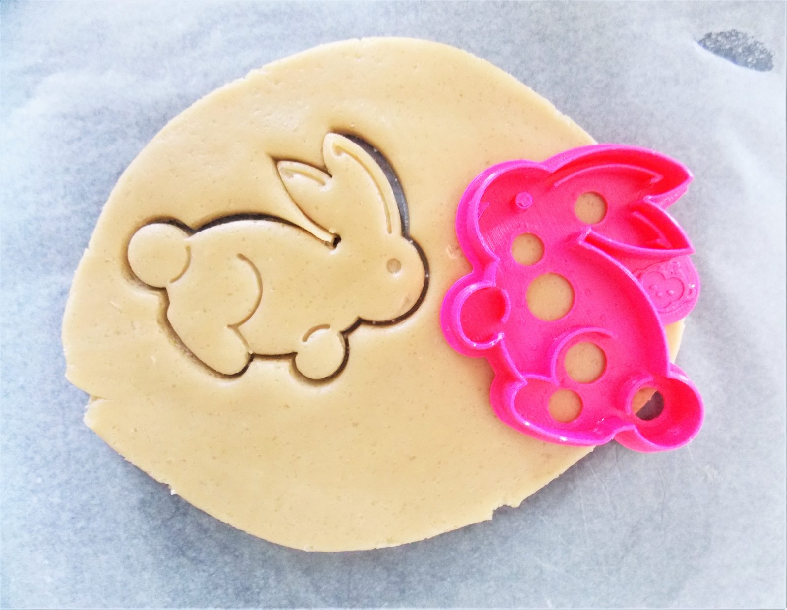 Bunny Hop cookie cutter