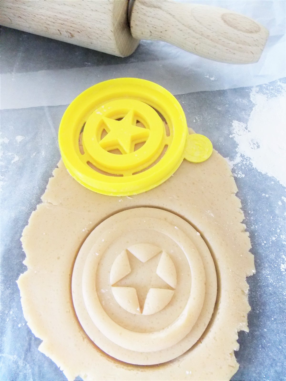 American Captain Shield Cookie Cutter