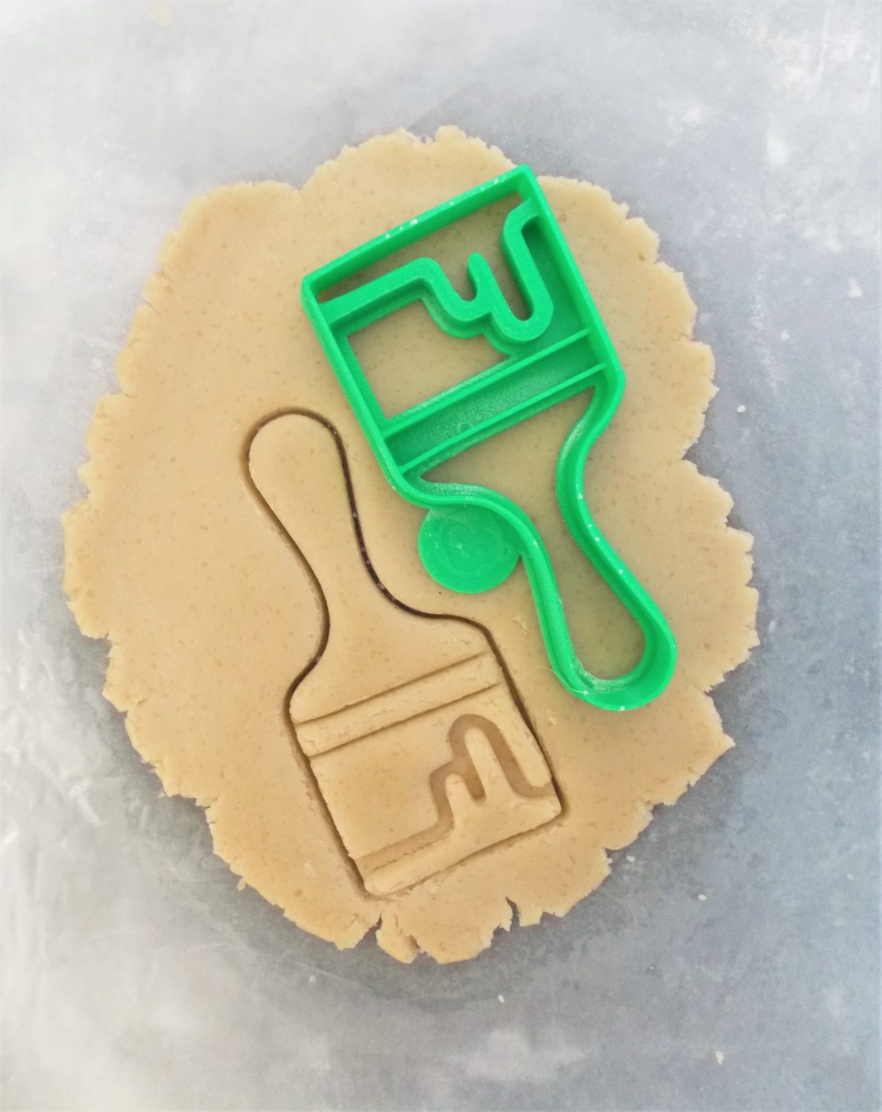 Builders Paint Brush Cookie Cutter