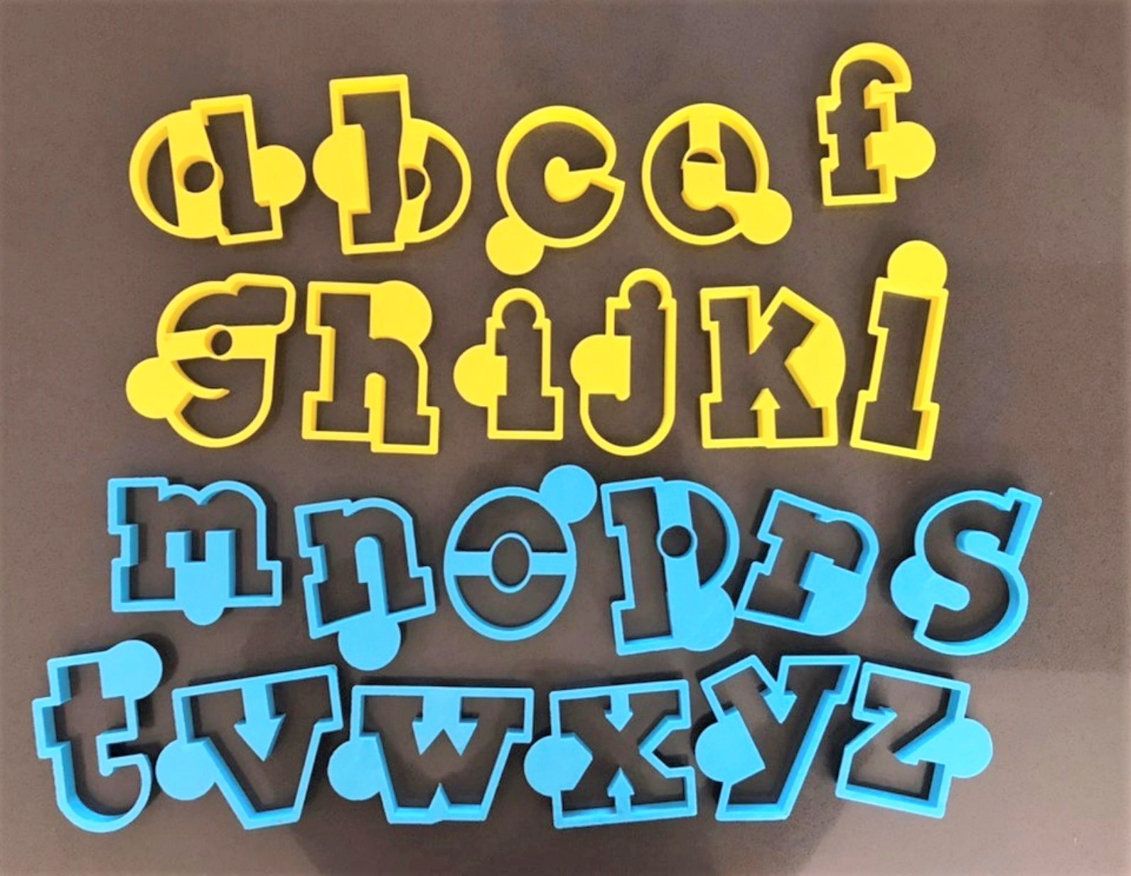 alphabet cookie cutters
