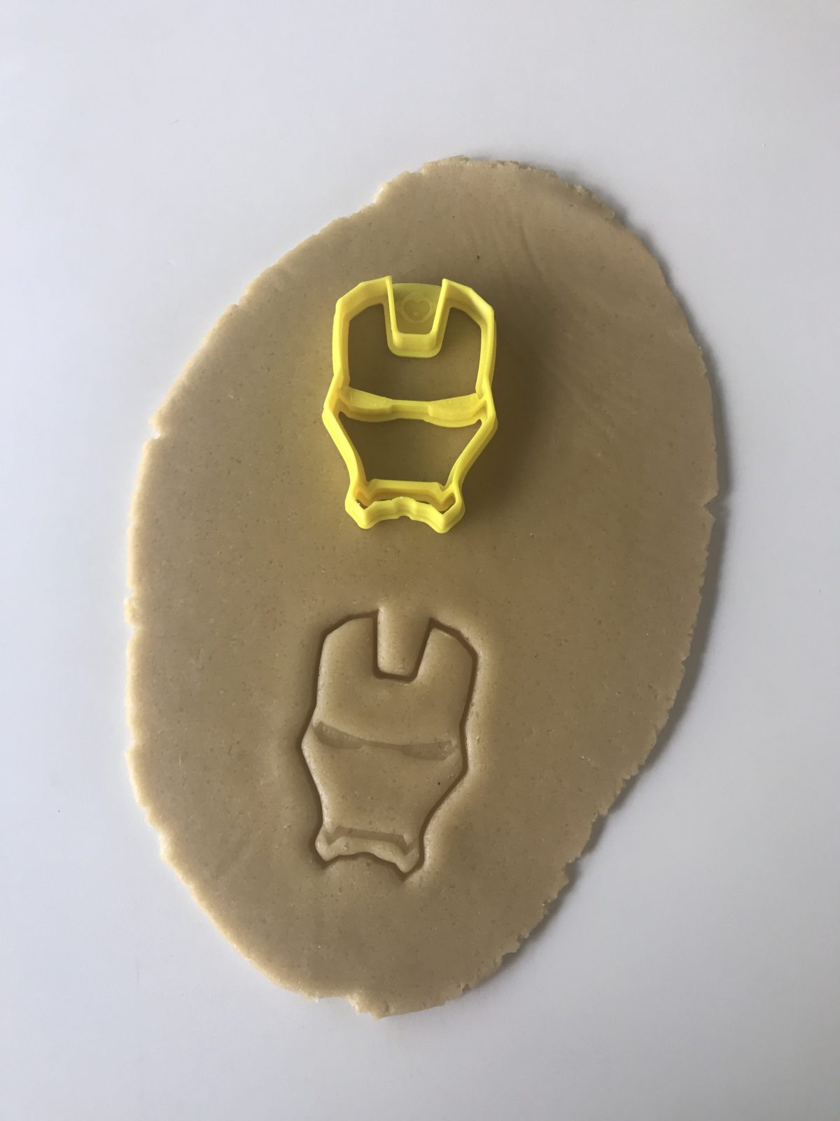 Hero Fe Mask Cookie Cutter