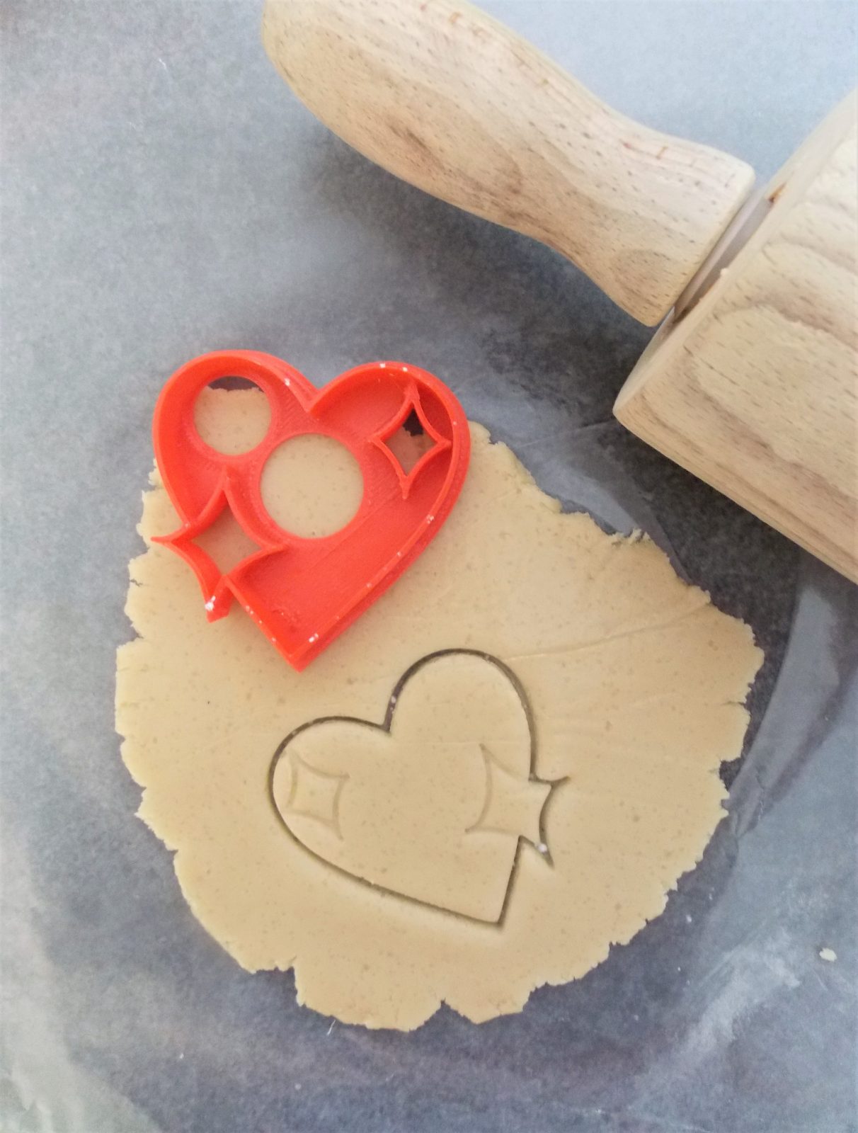 Mini Heart Emoji Cookie Cutter