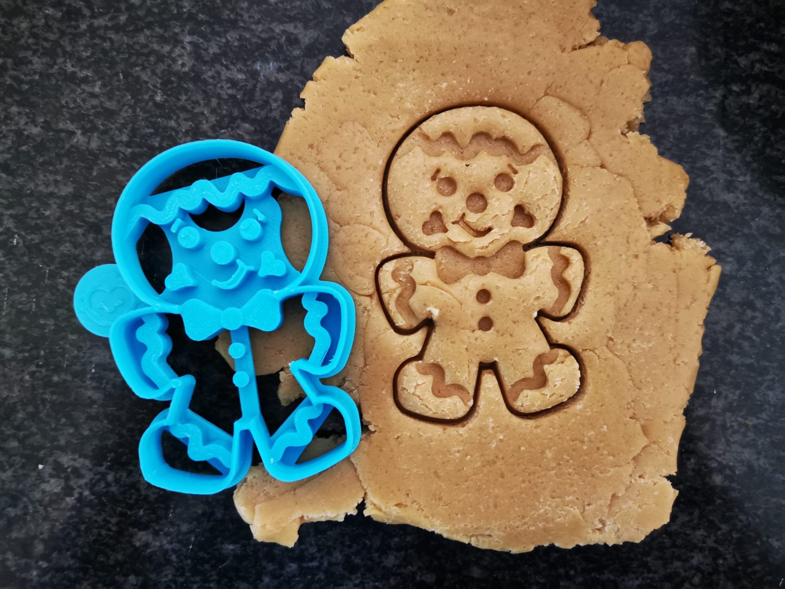 Pretty Gingerbread Man Cookie Cutter