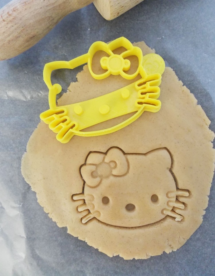 Girl Kitty Cookie Cutter