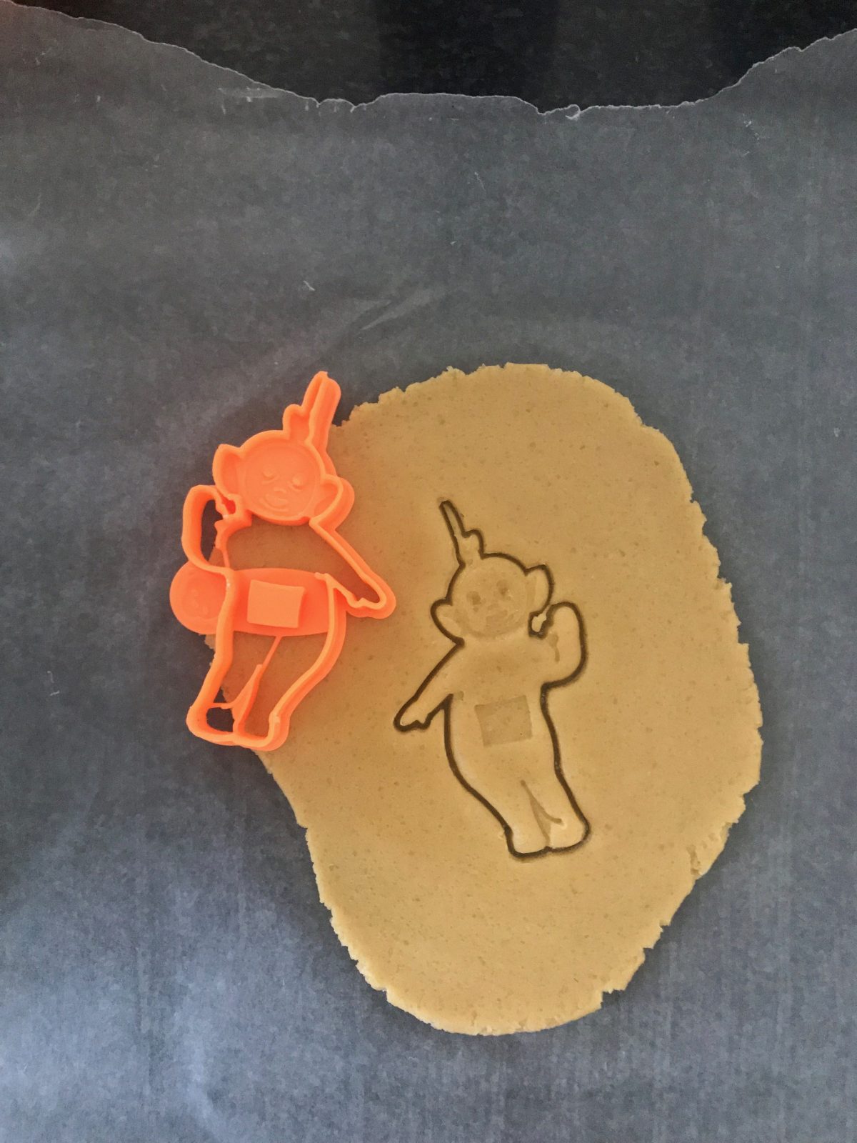 Yellow Baby Cookie Cutter