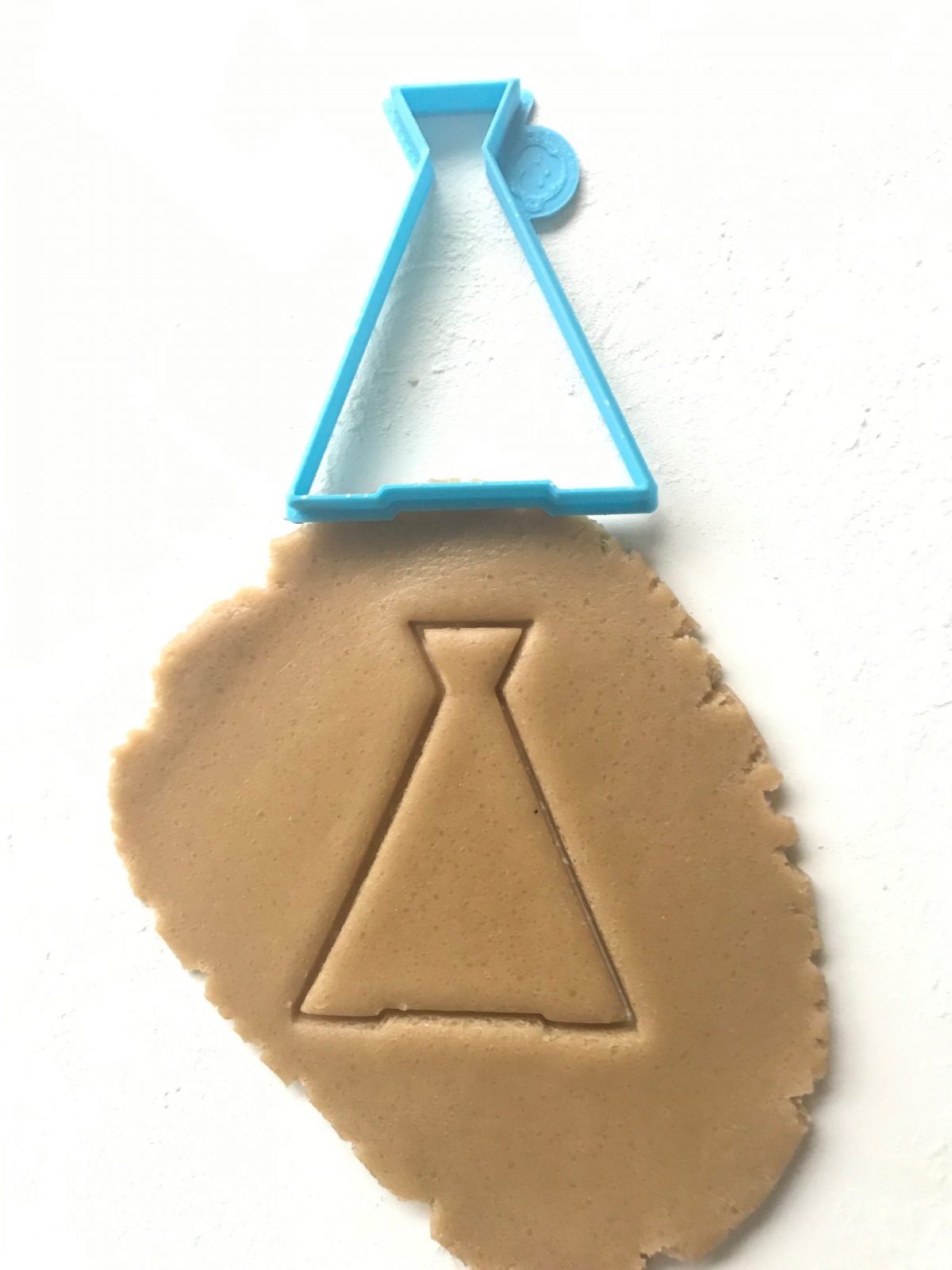 blue teepee outline cookie cutter