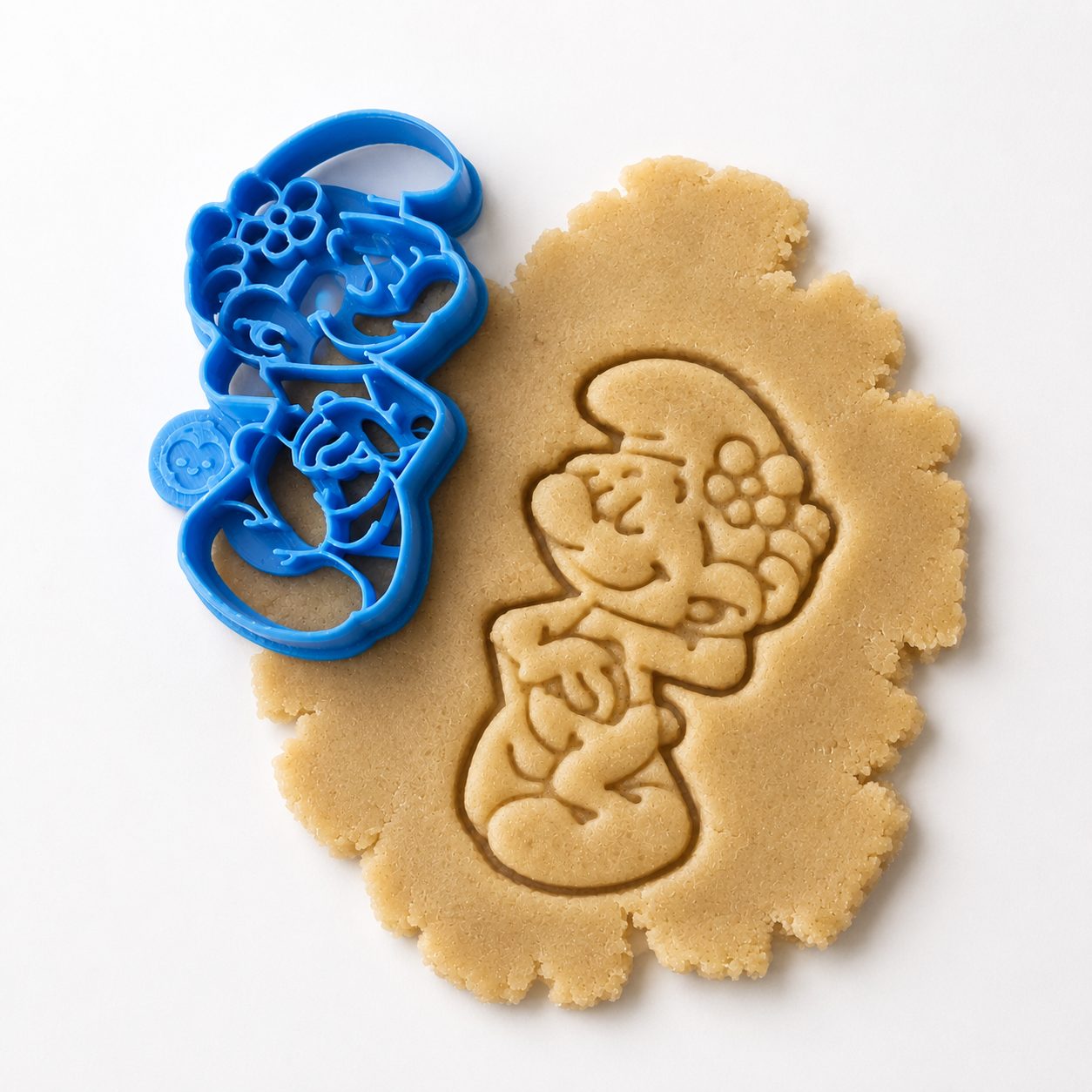 Blue Man Flower Cookie Cutter