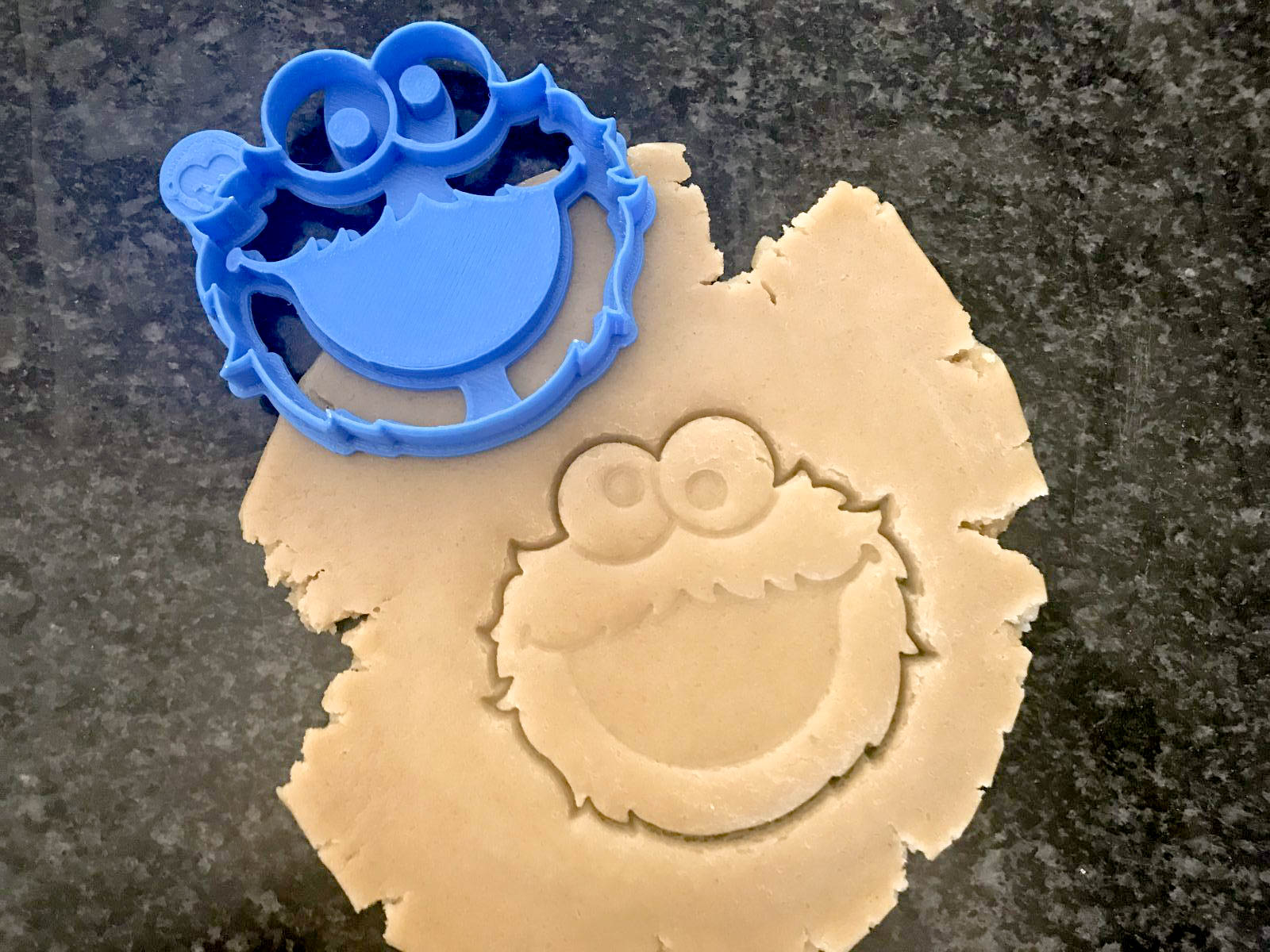 Cookie Monster Cookie Cutter