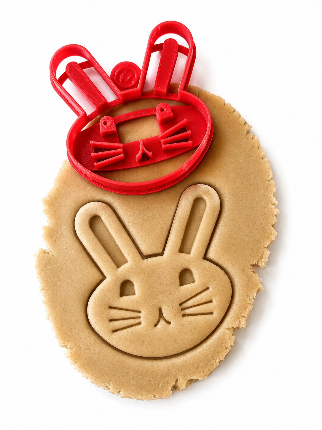 Oval Head Bunny Cookie Cutter