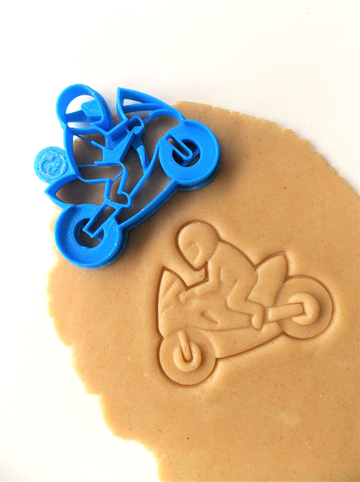 Superbike With Rider Cookie Cutter