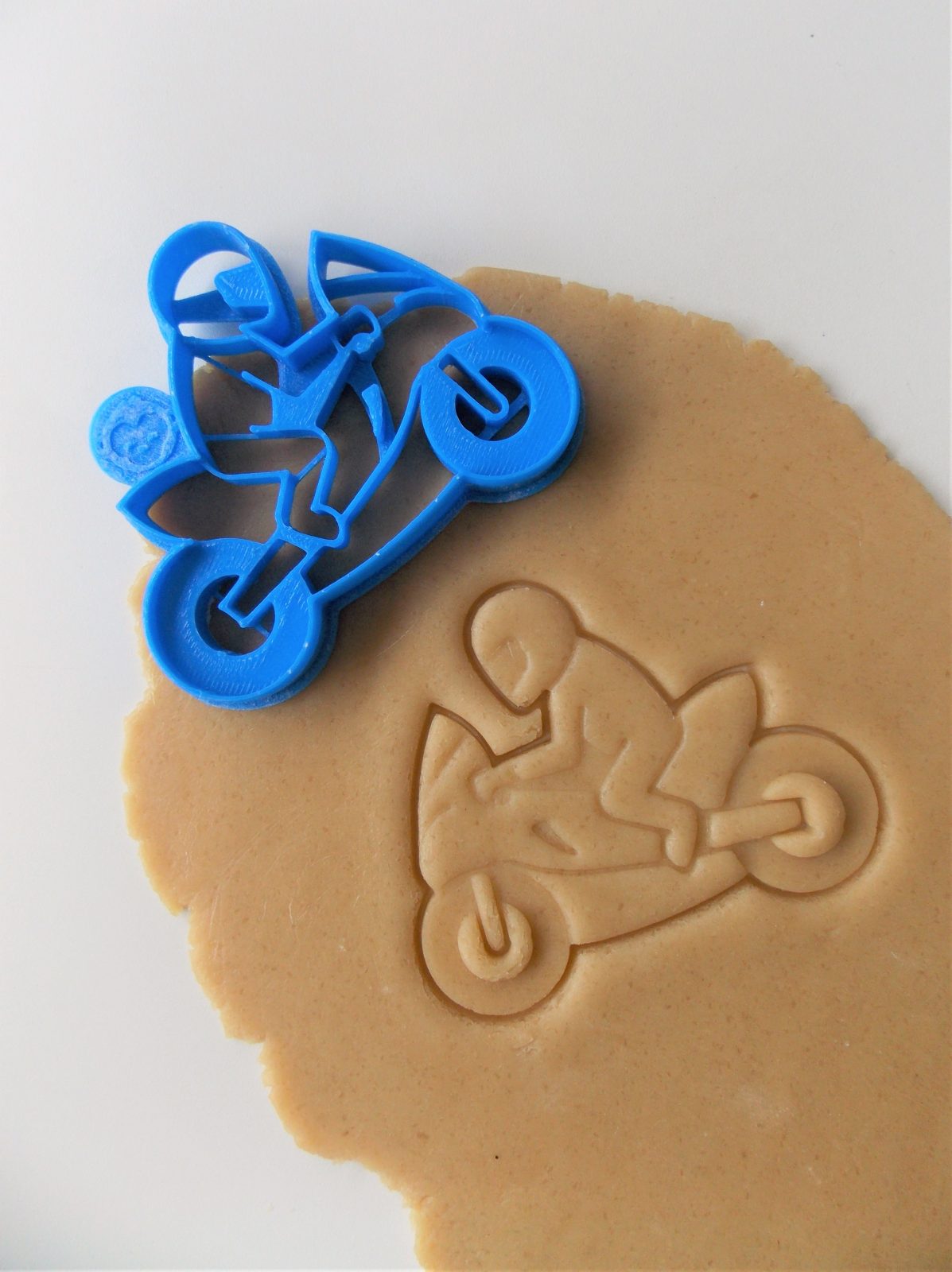 Superbike With Rider Cookie Cutter