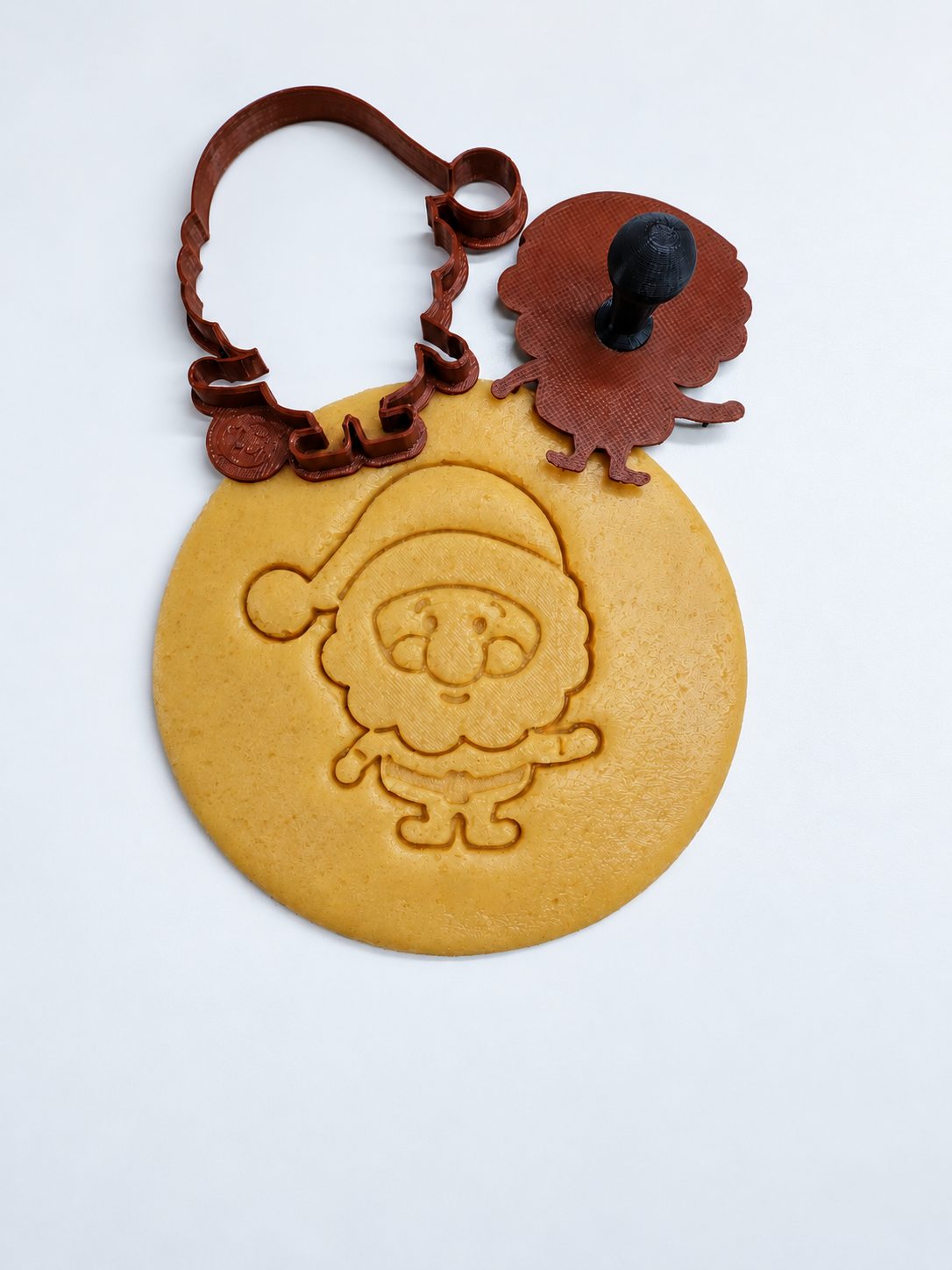 Dancing Santa Cookie Cutter