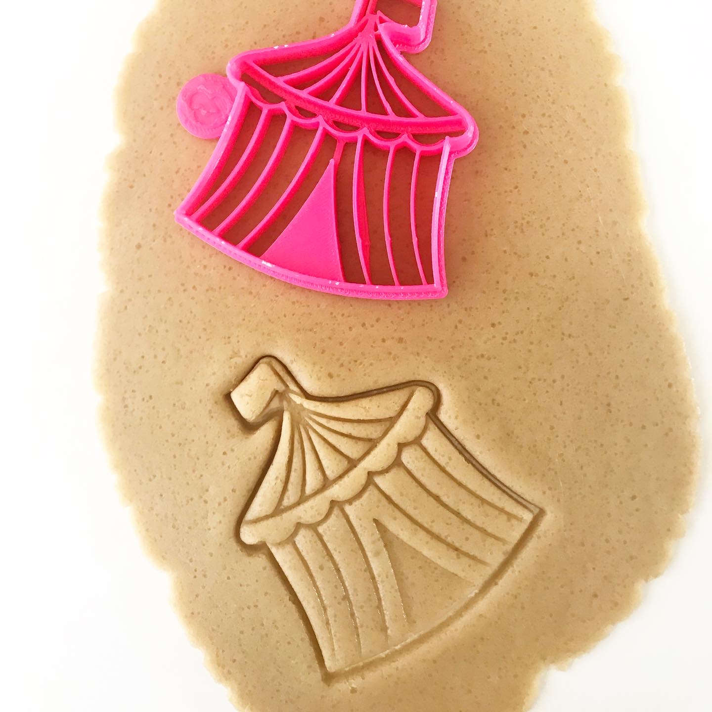 Carnival Tent Cookie Cutter