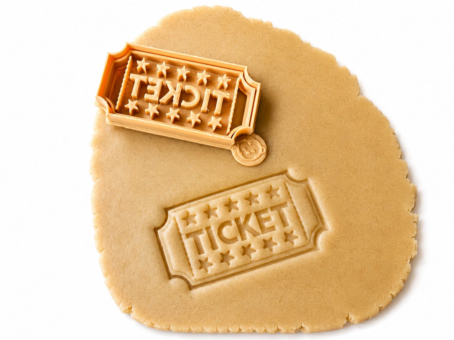 Carnival Ticket Cookie Cutter