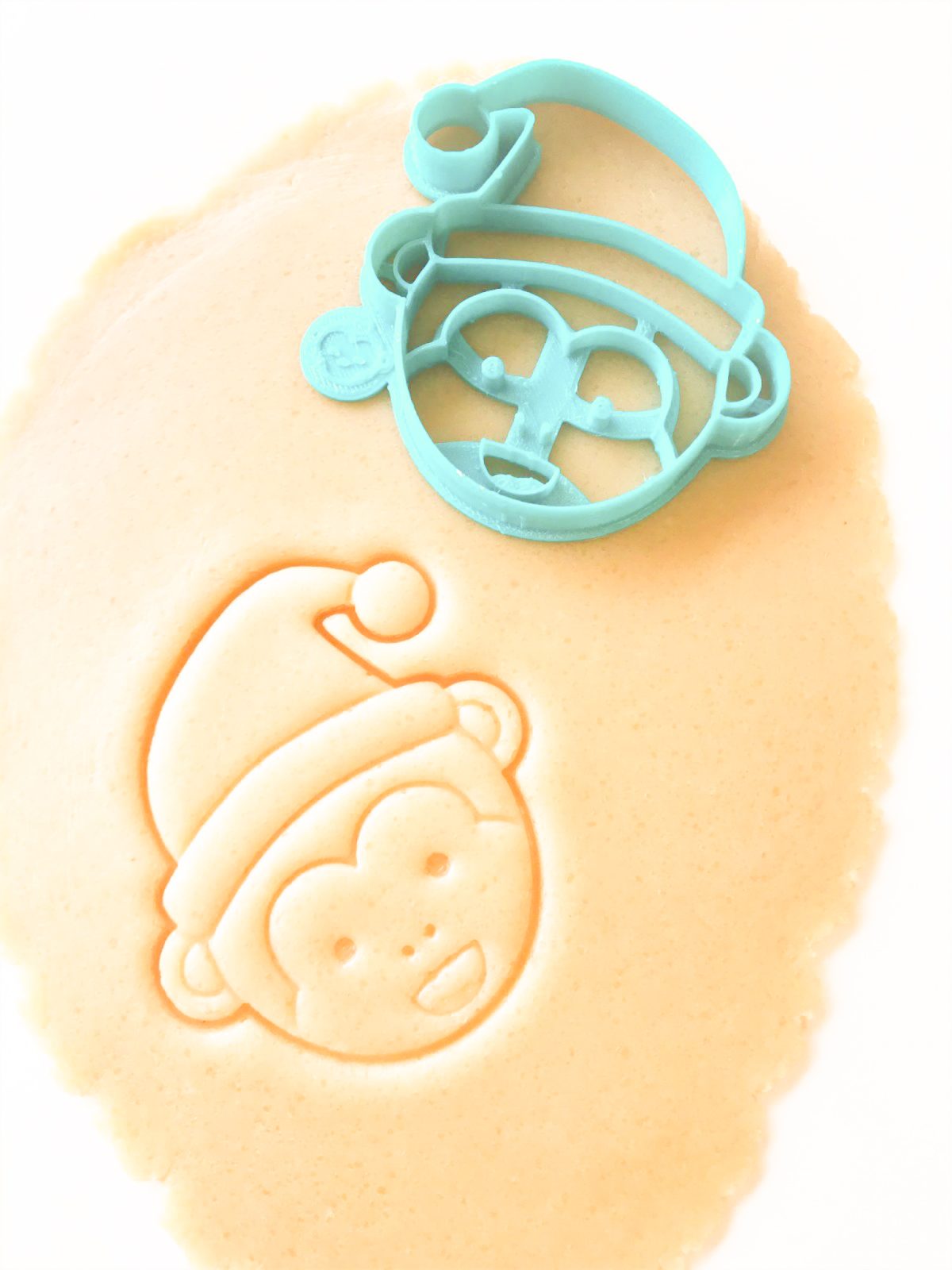Christmas Monkey Cookie Cutter