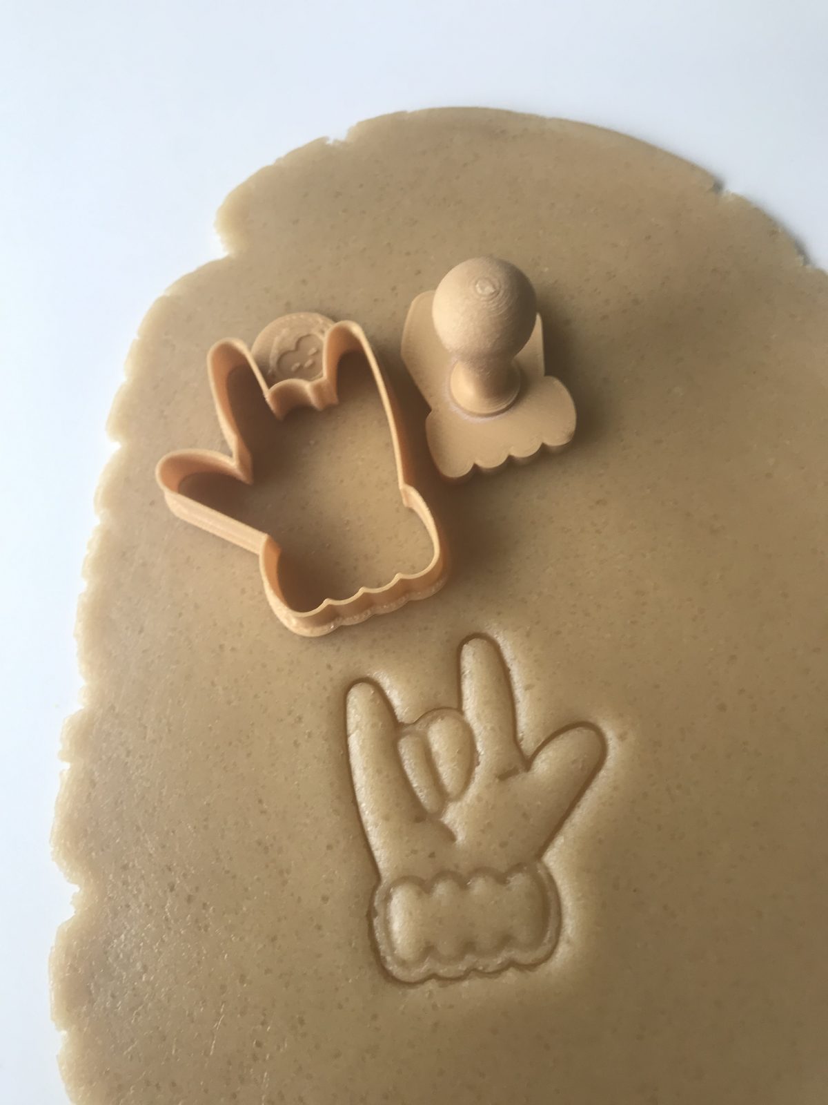 Rock Hand Mini Cookie Cutter
