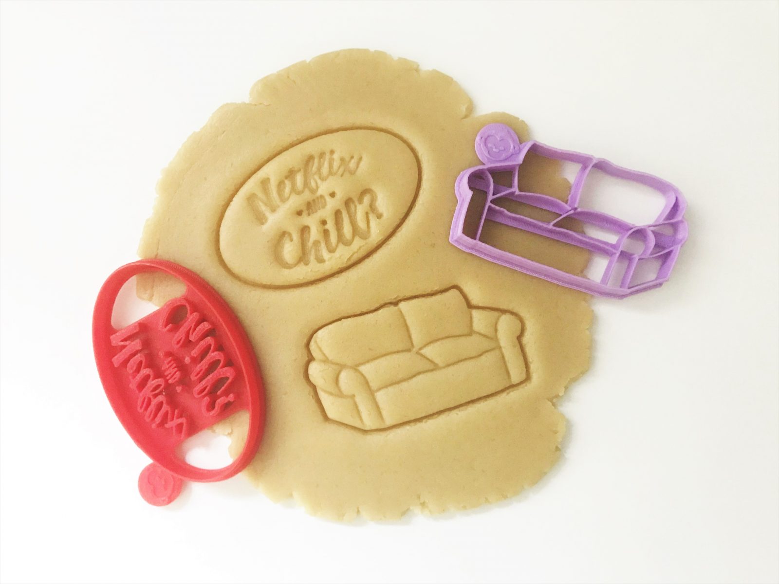 netflix and chill cookie cutter