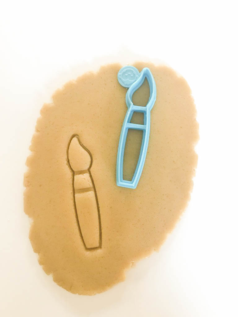 Artist Paint Brush Cookie Cutter