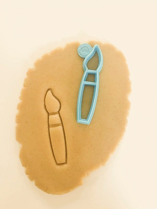 Artist Paint Brush Cookie Cutter