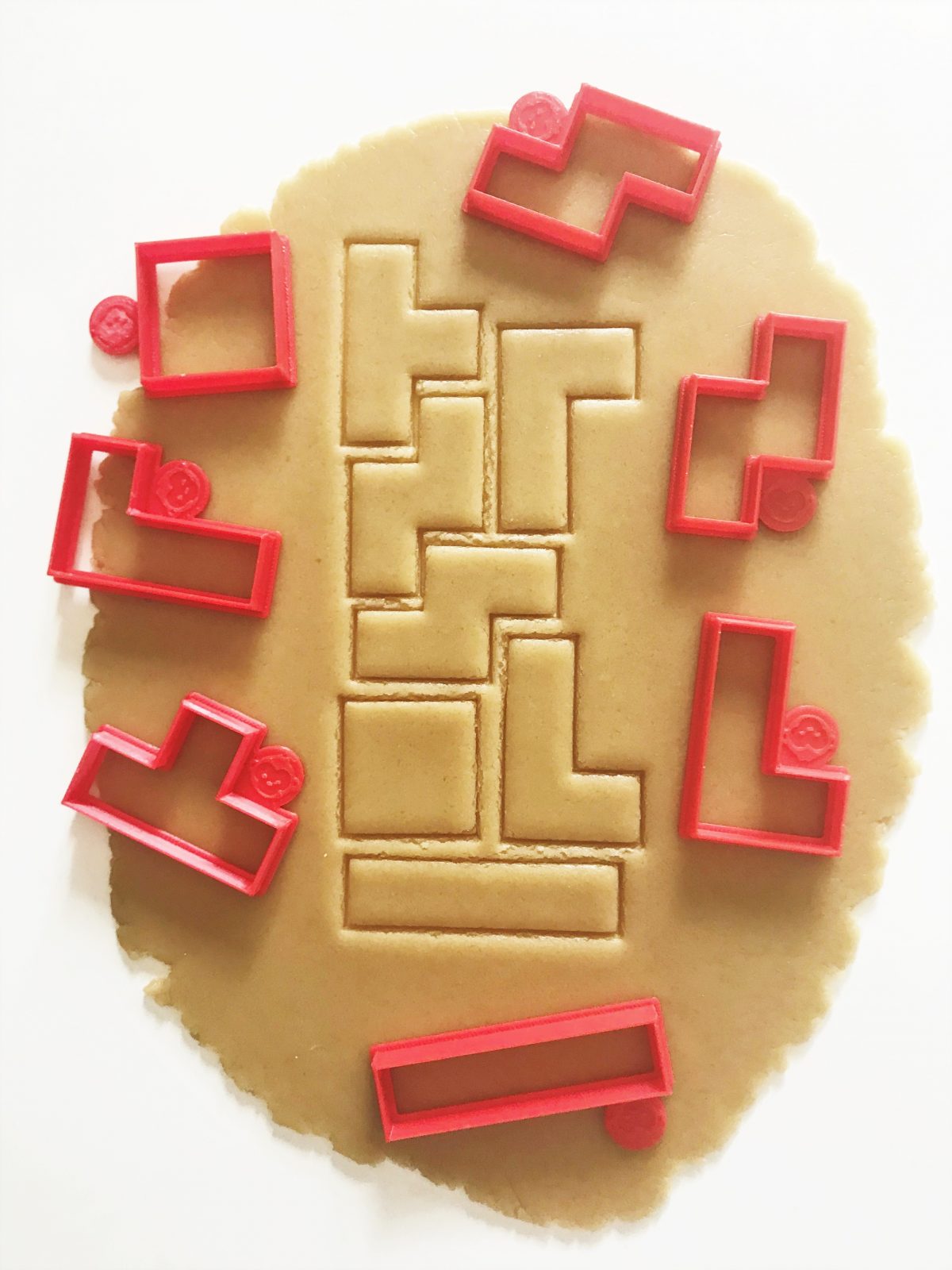 Tetris Cookie Cutter Set