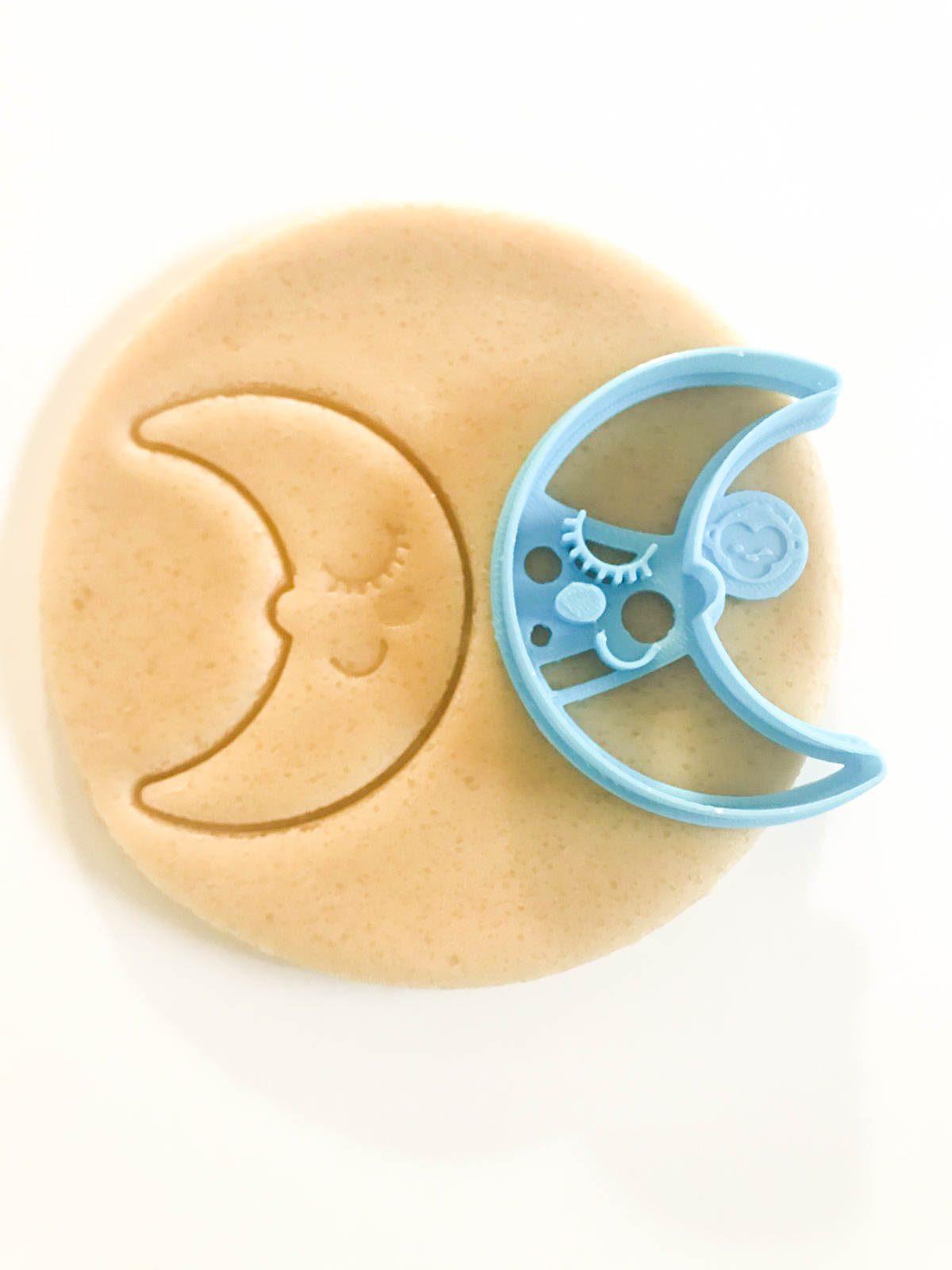Blushing Crescent Moon Cookie Cutter