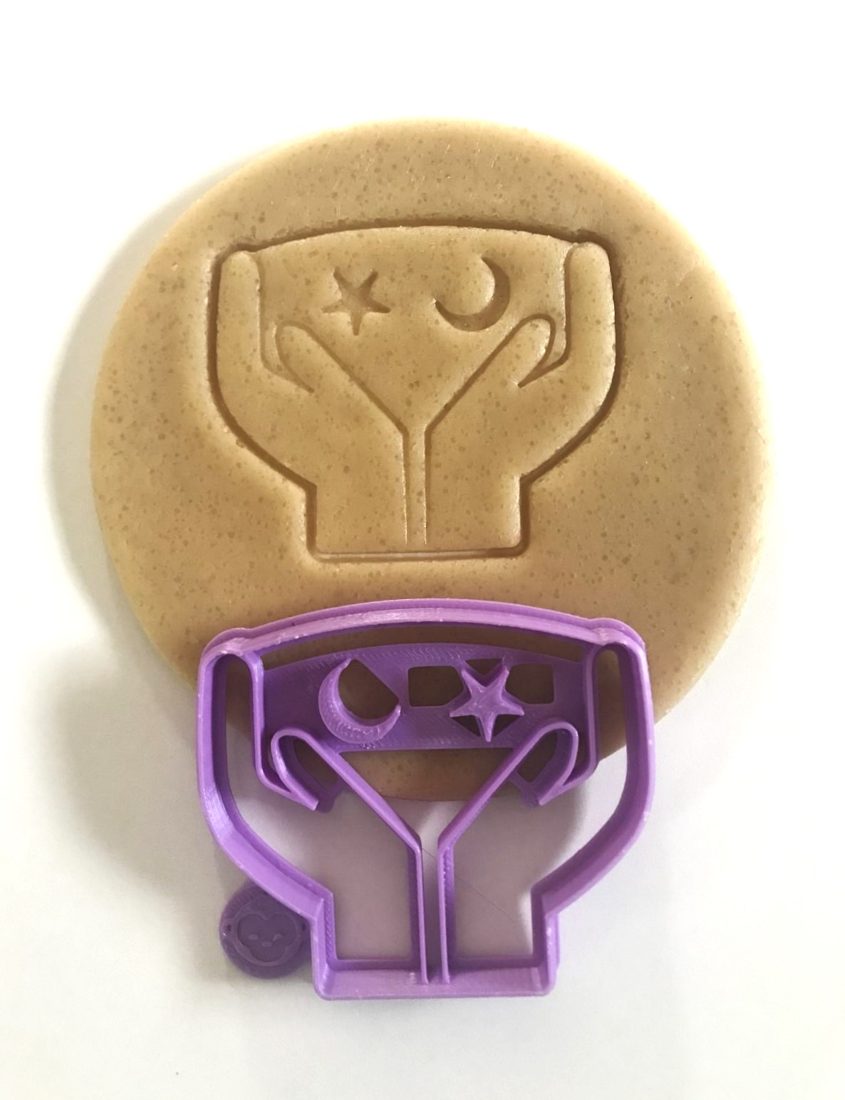 Hands With Star And Moon Cookie Cutter