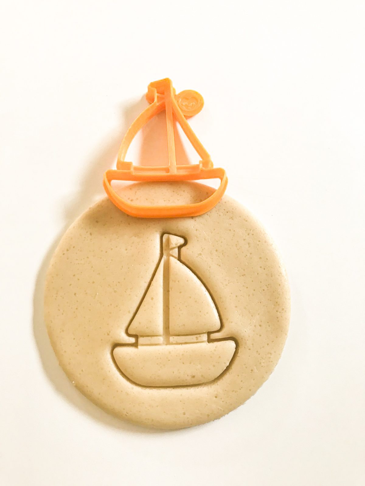 Ship With Flag Cookie Cutter