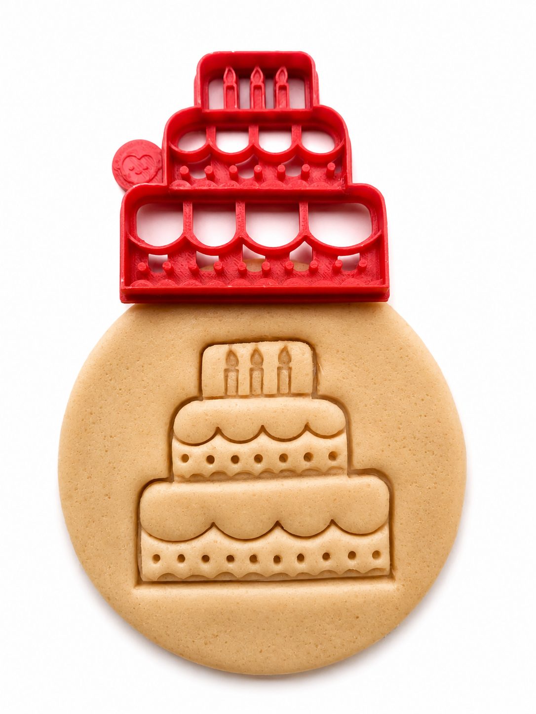 Tiered Birthday Cake Cookie Cutter