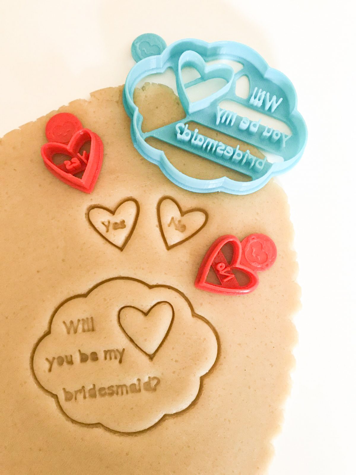 Will You Be My Bridesmaid Cookie Cutter