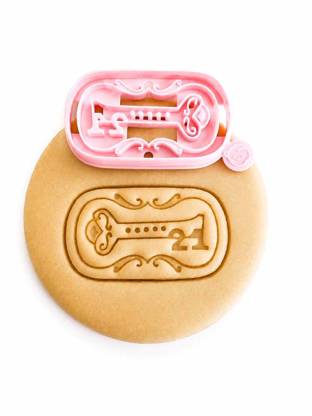 21st Key Cookie Cutter