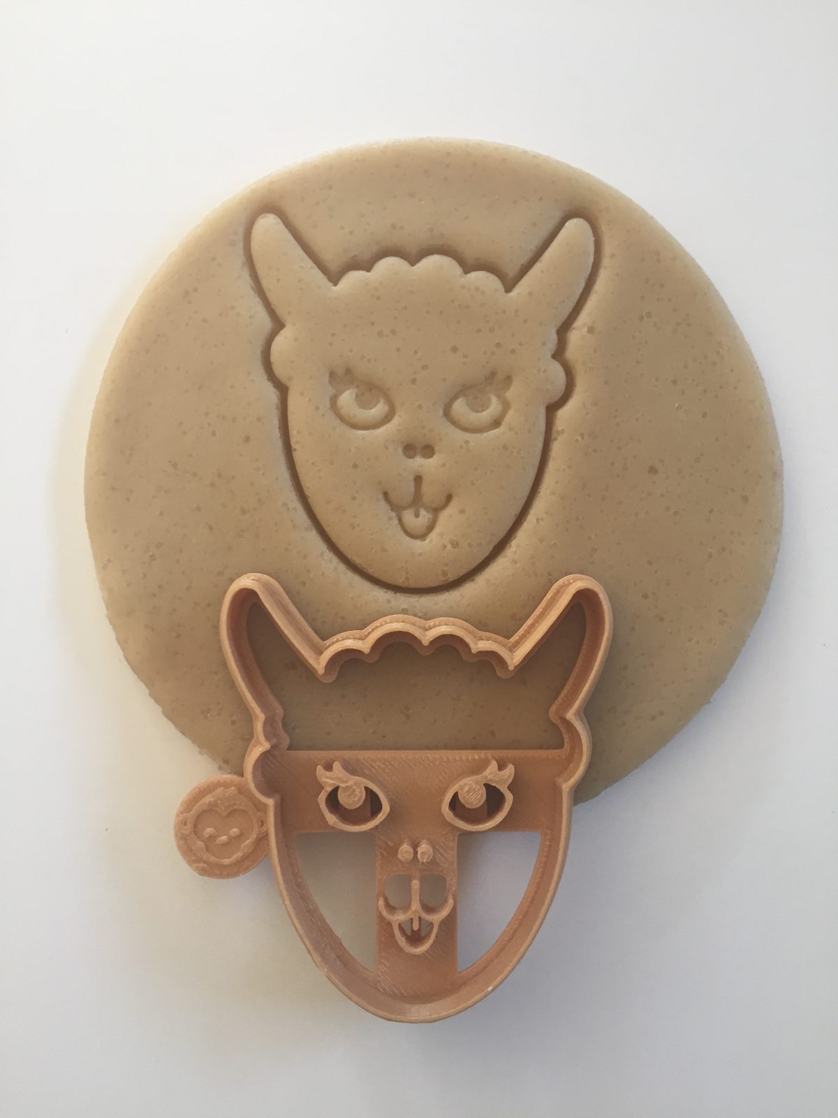 Llama With Tongue Cookie Cutter