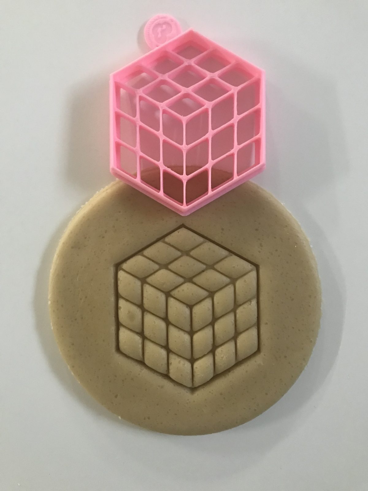 Rubiks Cube Cookie Cutter