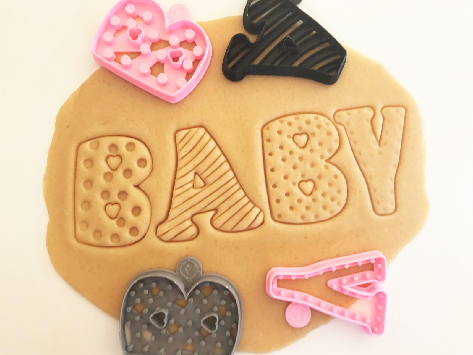 BABY Letters Cookie Cutter Set