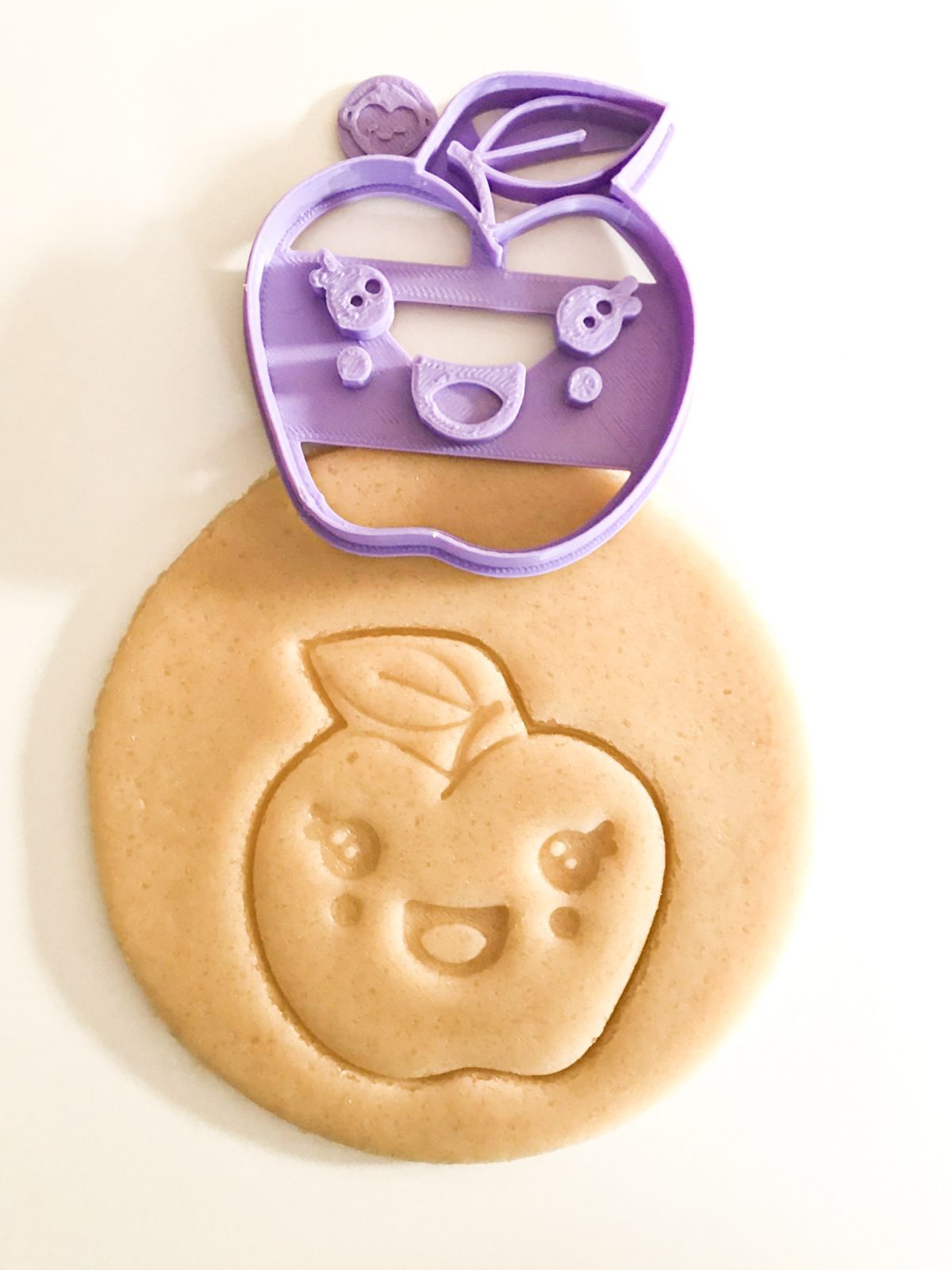 Kawaii Apple Cookie Cutter