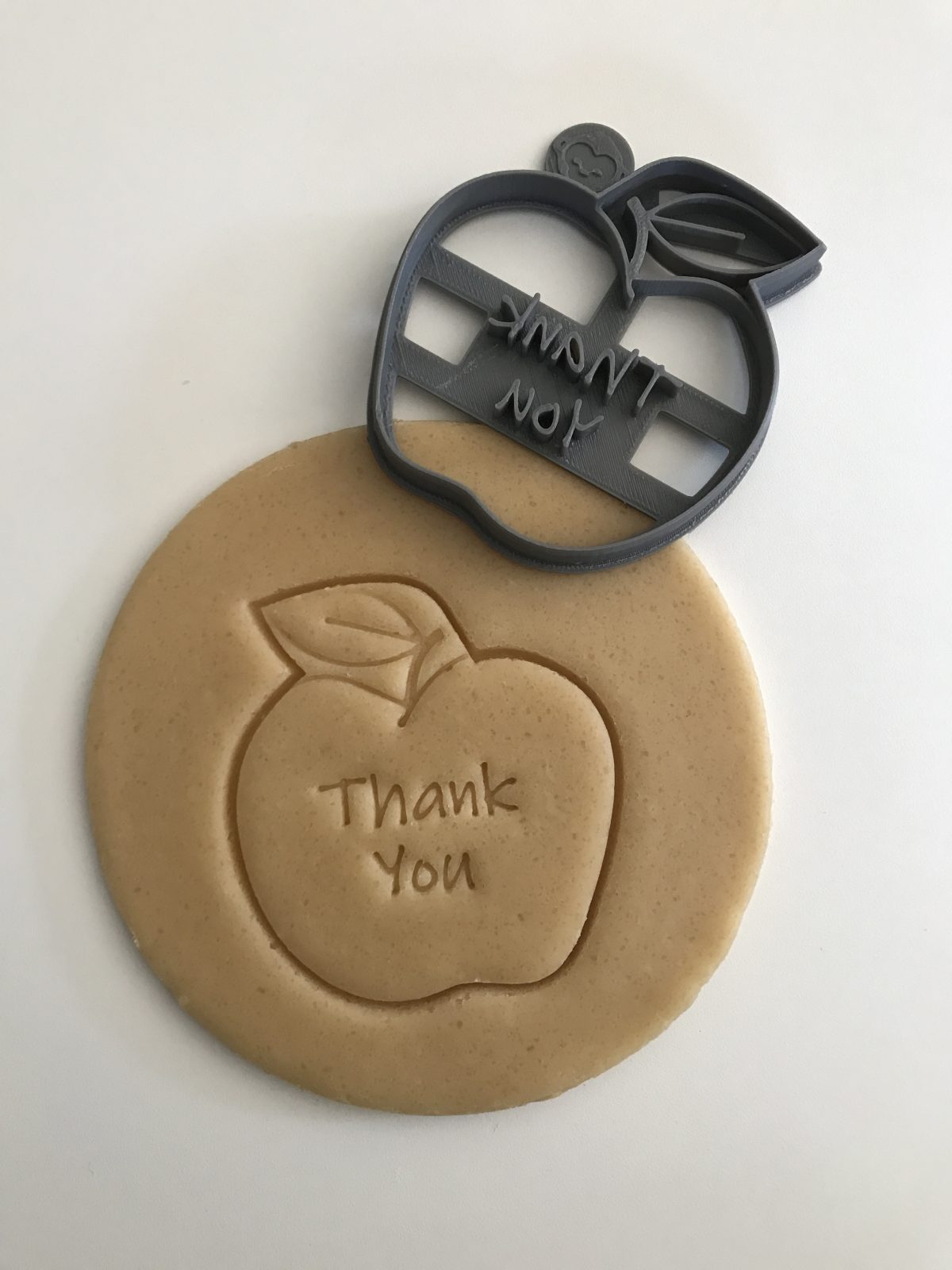 Thank You Apple Cookie Cutter