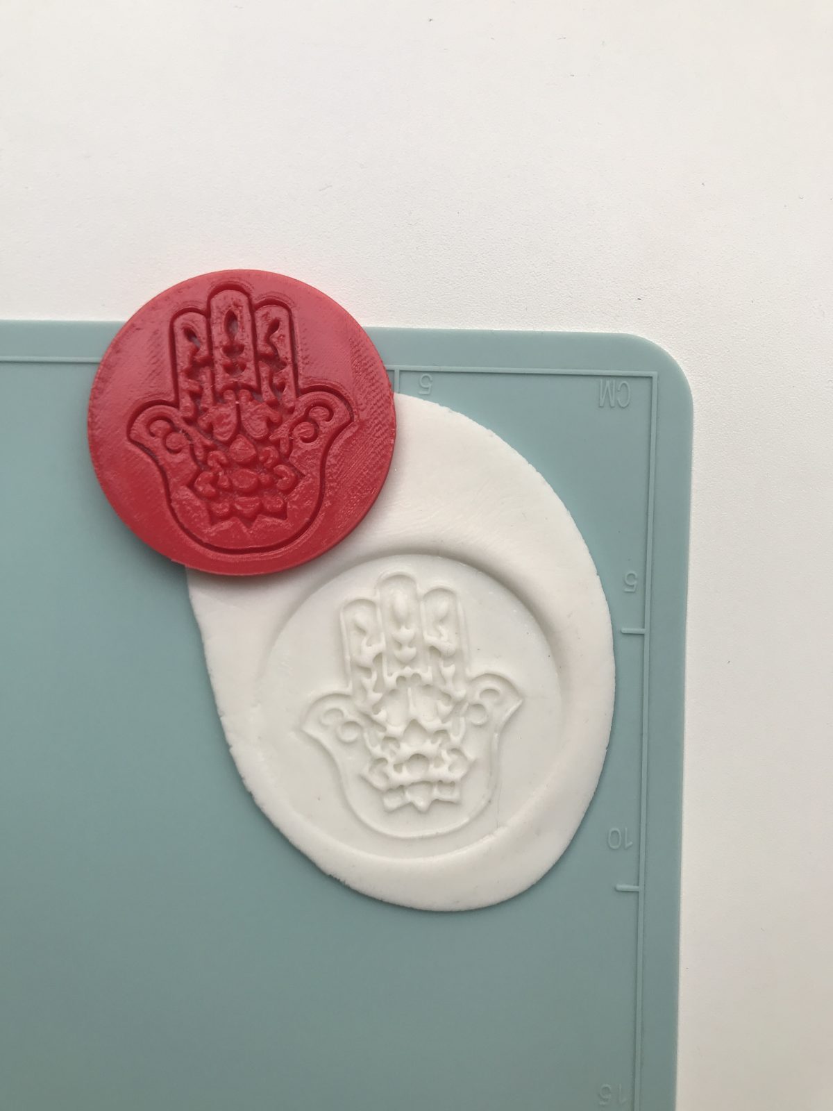 Hand Of God Emboss Stamp
