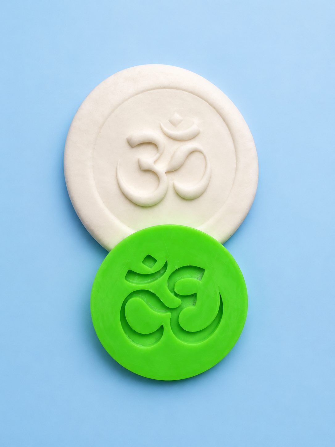 Om Emboss Stamp