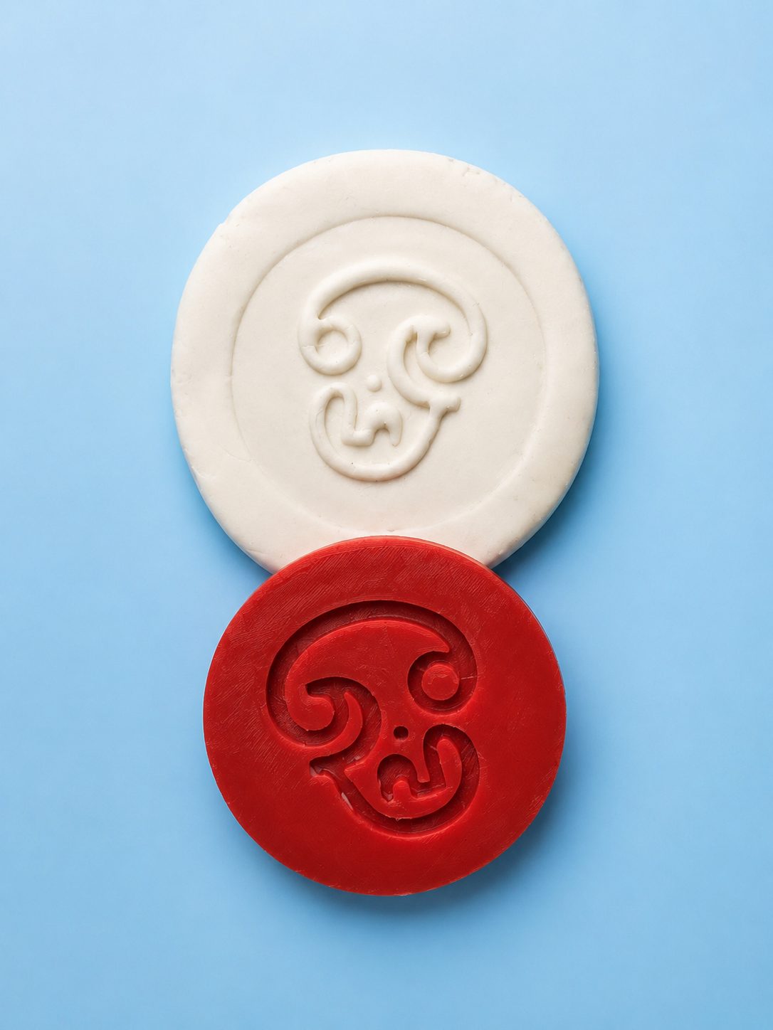 Tamil Om Emboss Stamp