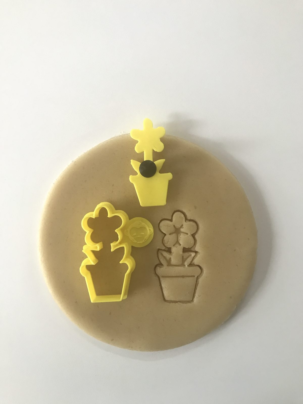 Potted Flower Mini Two Part Cookie Cutter