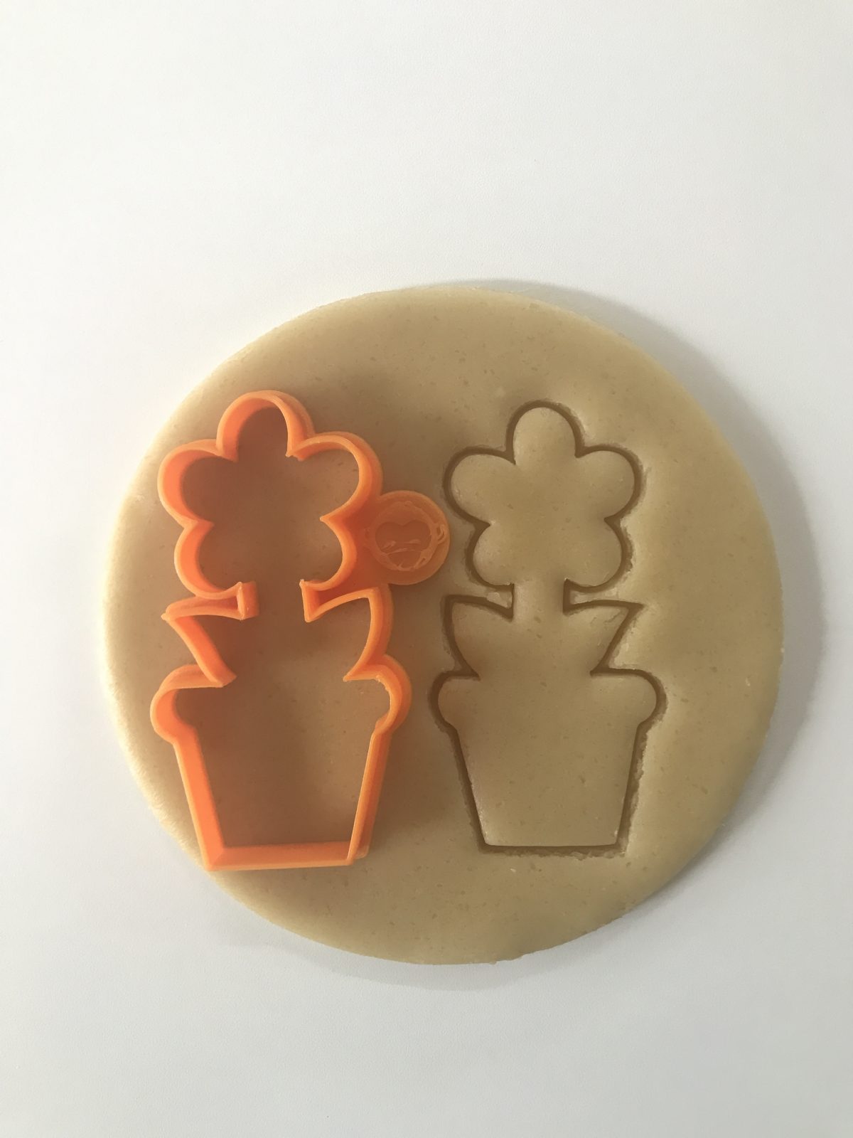 Potted Flower Outline Cookie Cutter