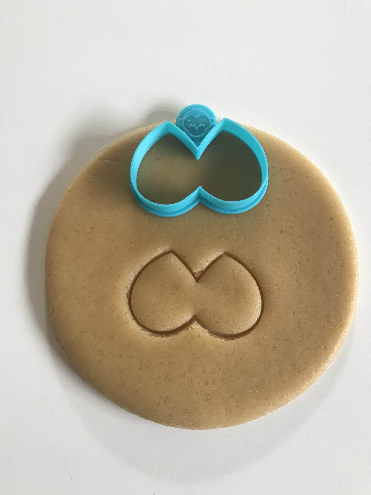 Boobs For Cancer Mini Outline Cookie Cutter