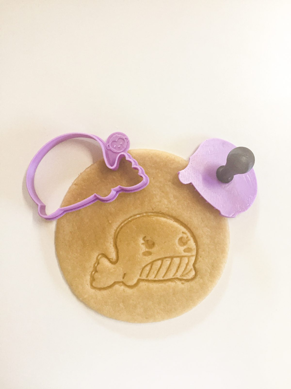 Cute Whale Two Part Cookie Cutter