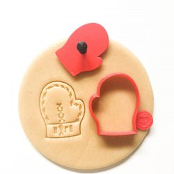 Hope Cancer Glove Mini Cookie Cutter