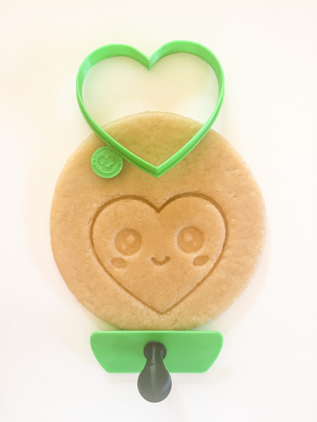 Kawaii Heart Two Part Cookie Cutter