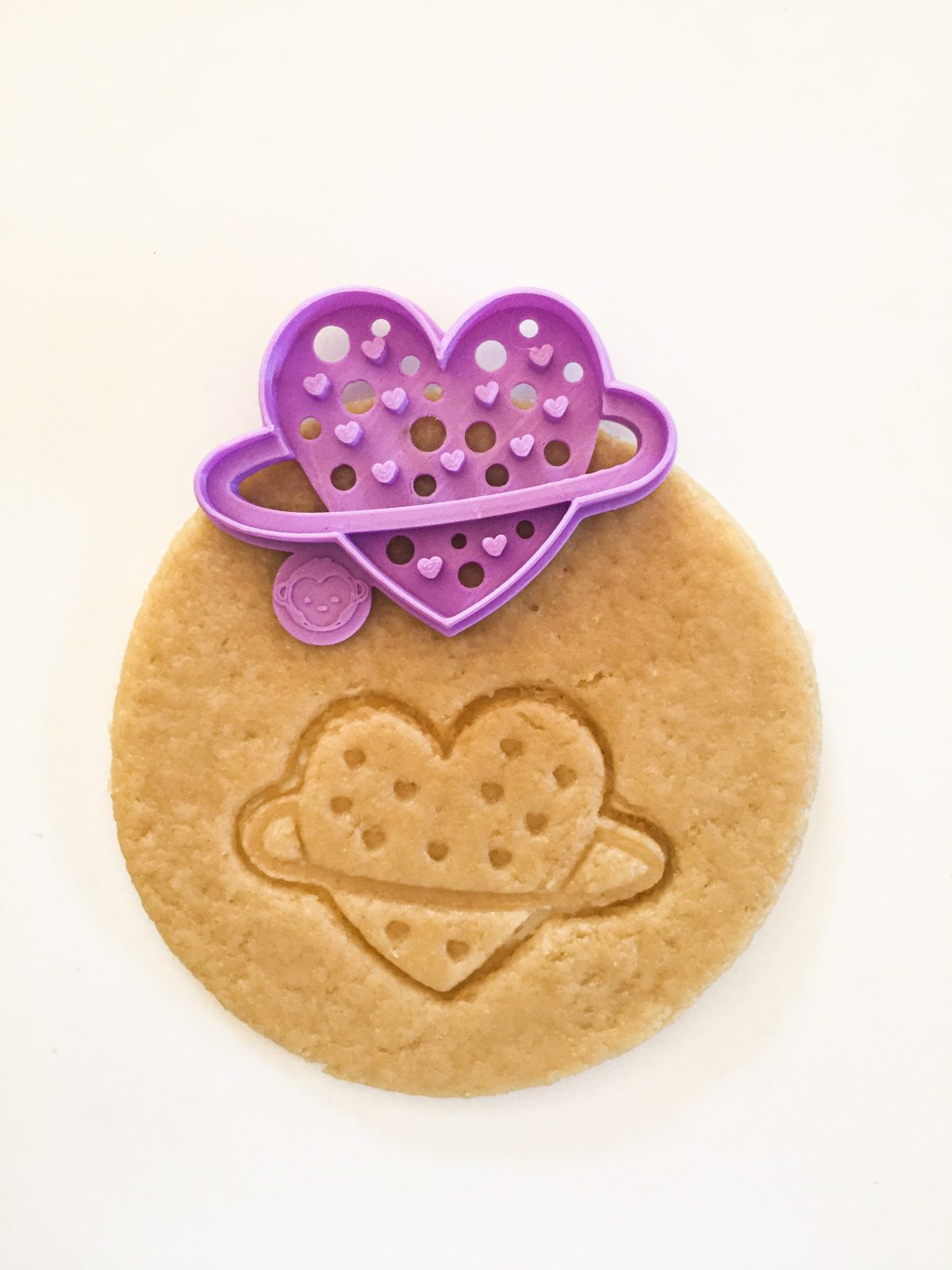 Saturn Heart Cookie Cutter