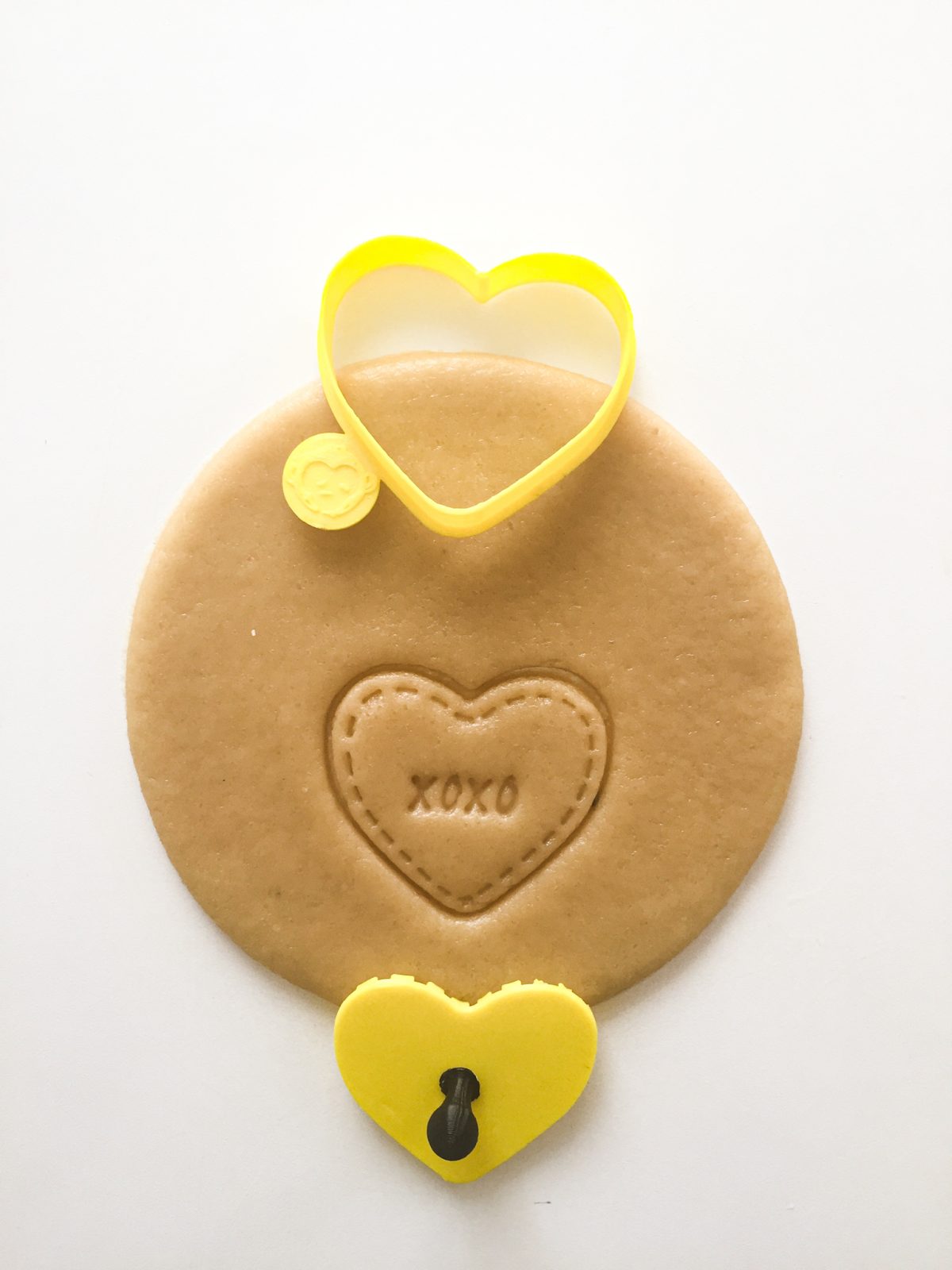 XOXO Heart Mini Cookie Cutter