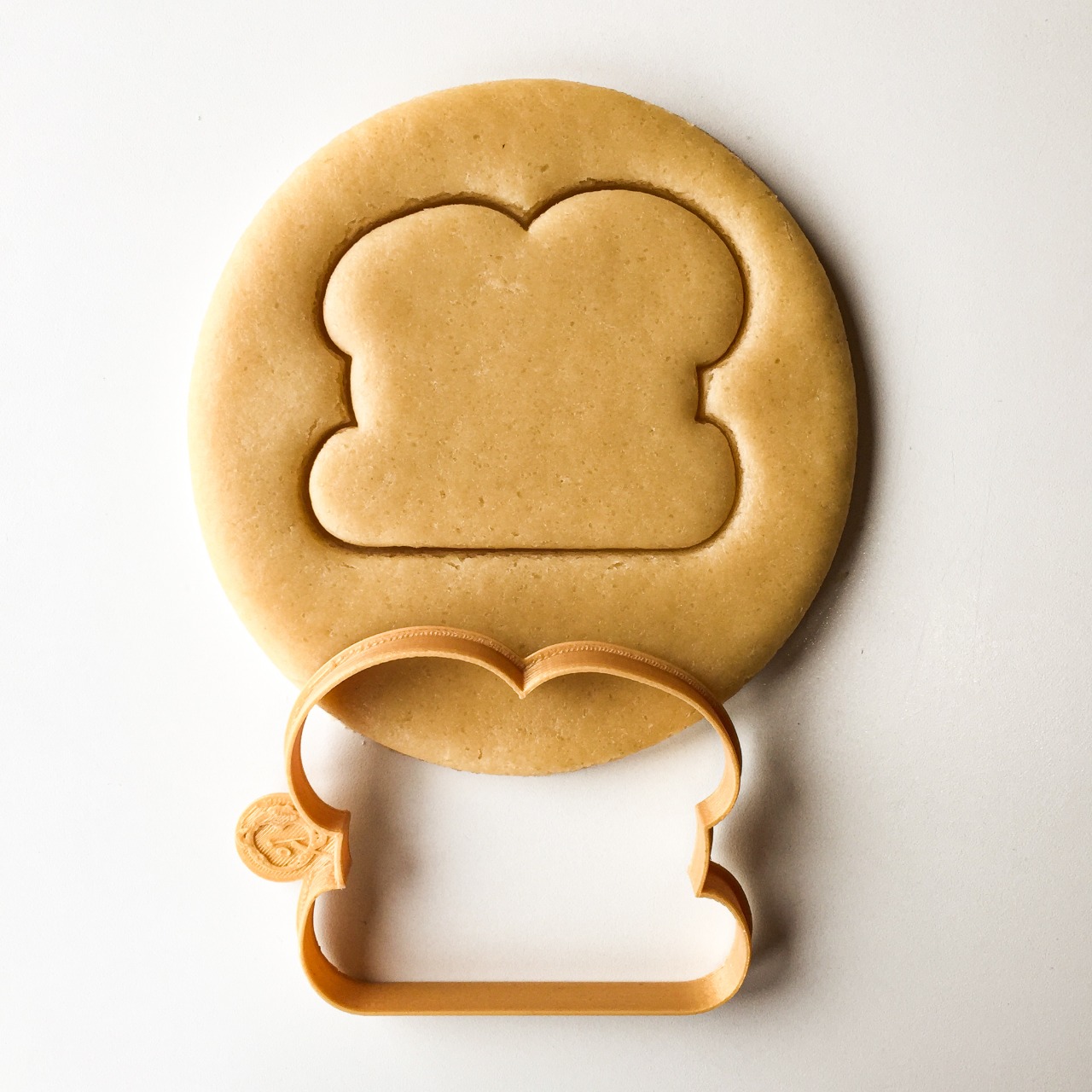 Bunny Name Tag Cookie Cutter