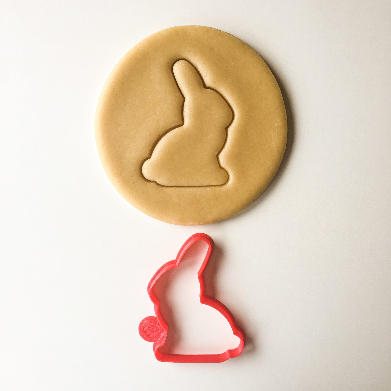Bunny Patterned Cookie Cutter