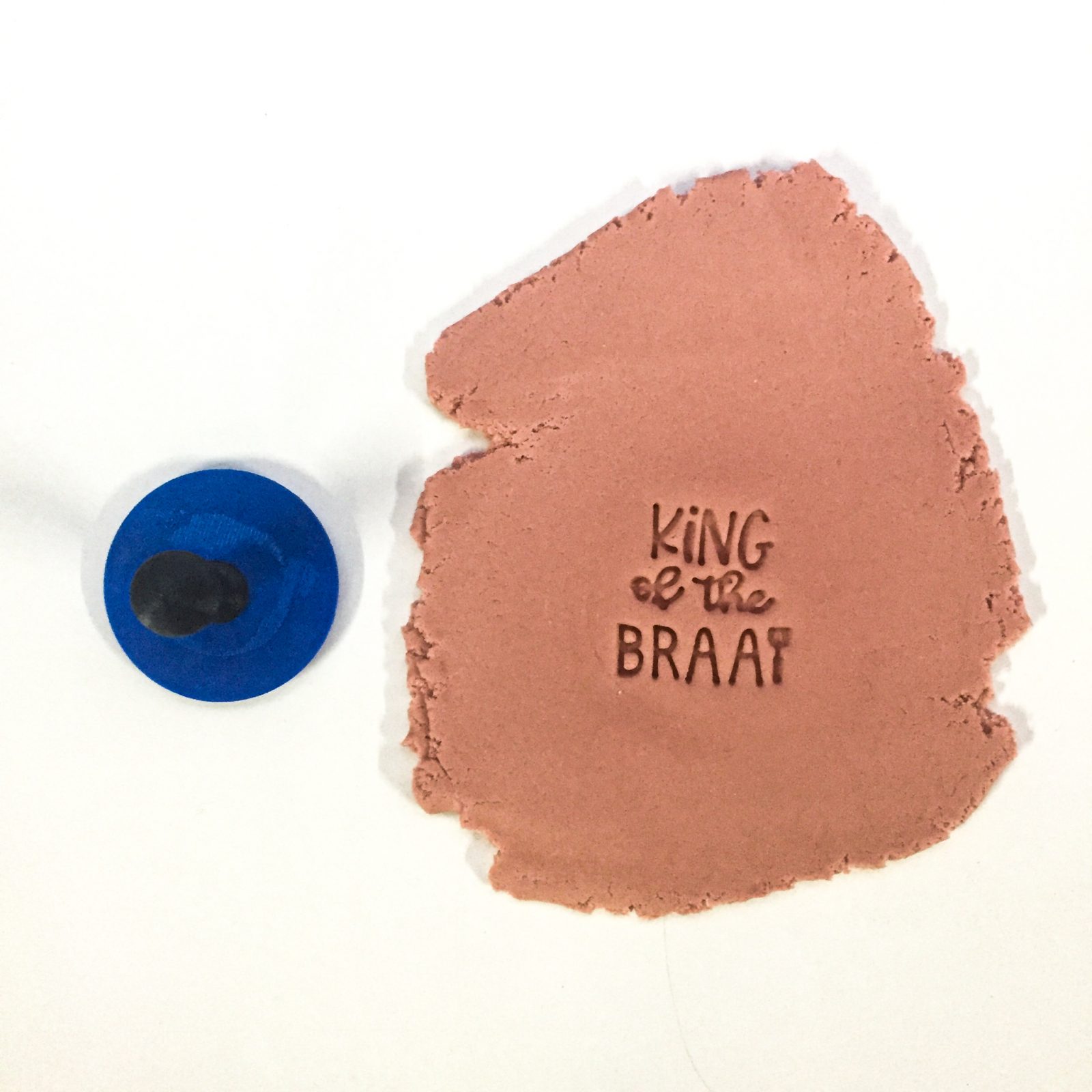 King Of The Braai Deboss Stamp