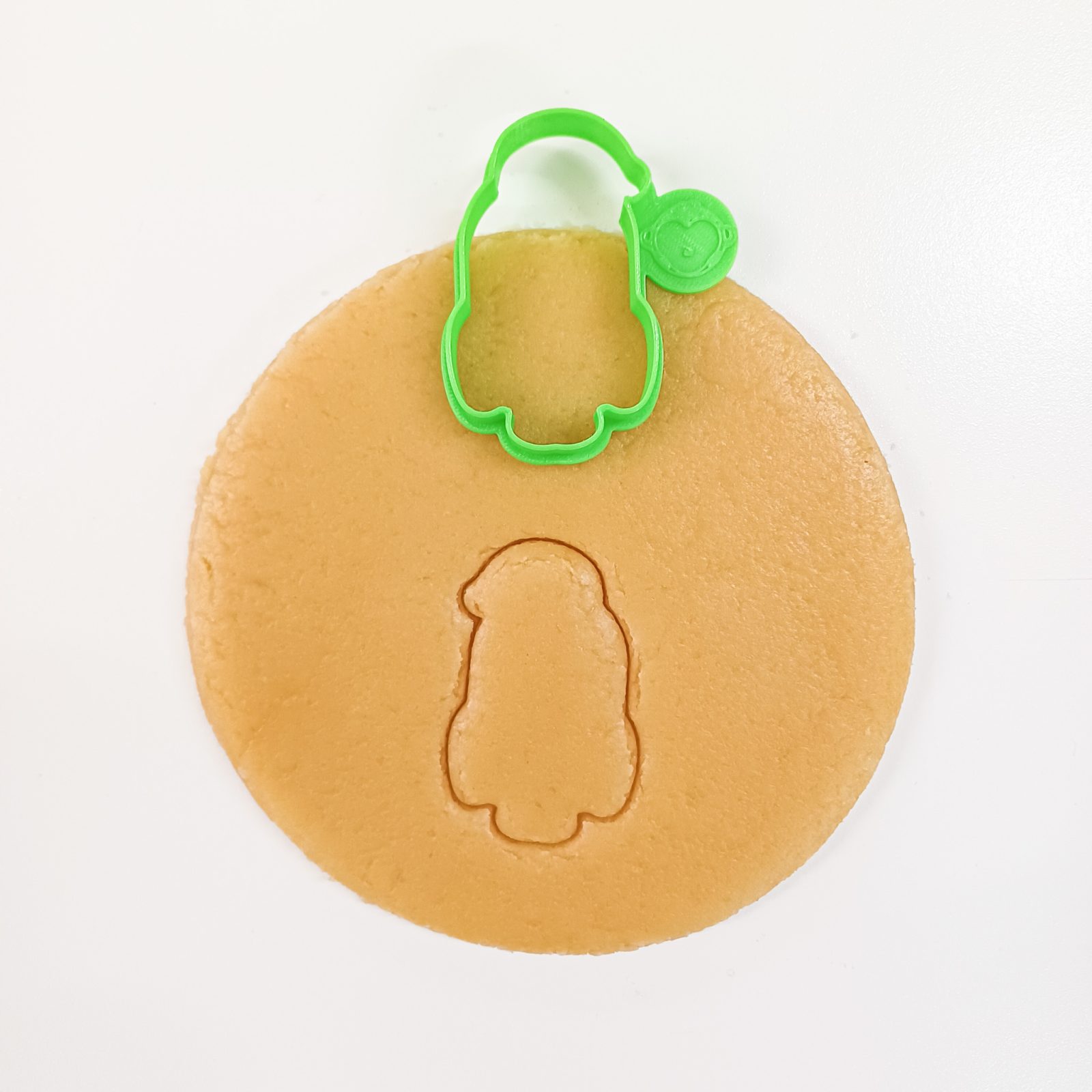 Dumpling with Christmas Hat Mini Cookie Cutter